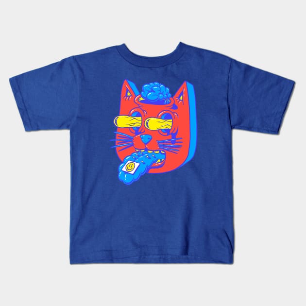 CatDirty Kids T-Shirt by CatDirty